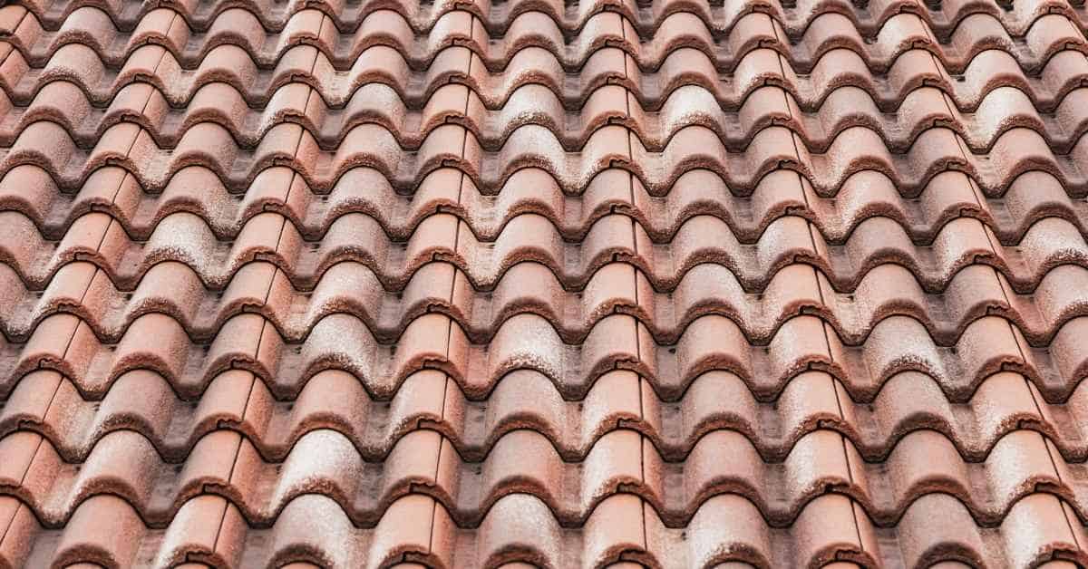 Tile roof of a Scottsdale home