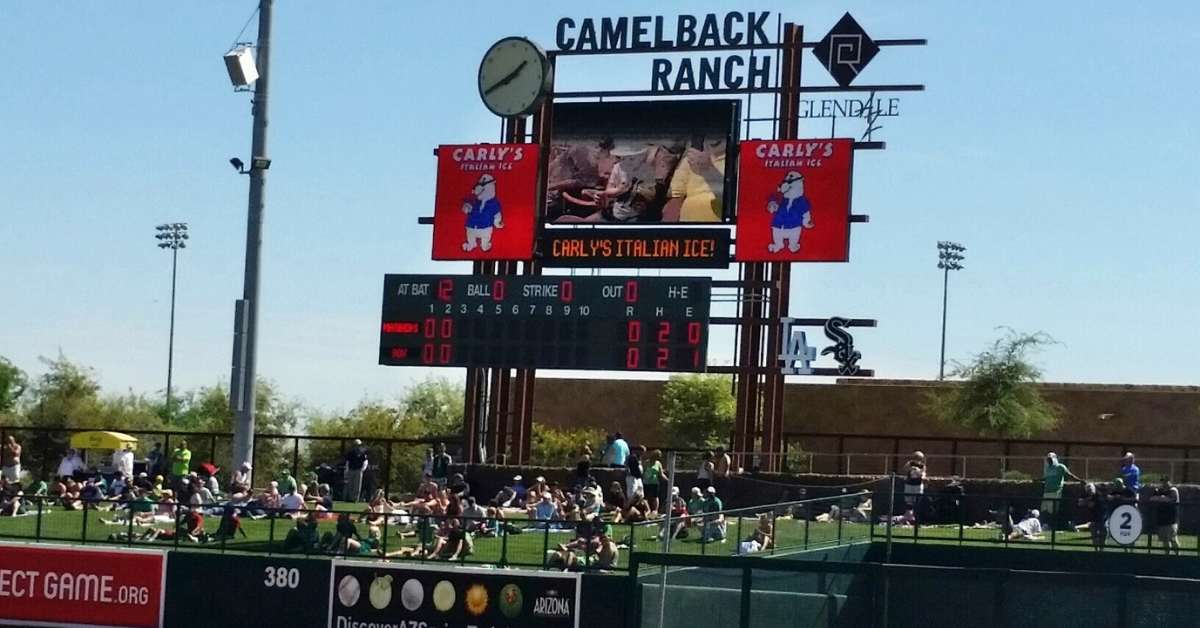 Camelback Ranch Baseball sign