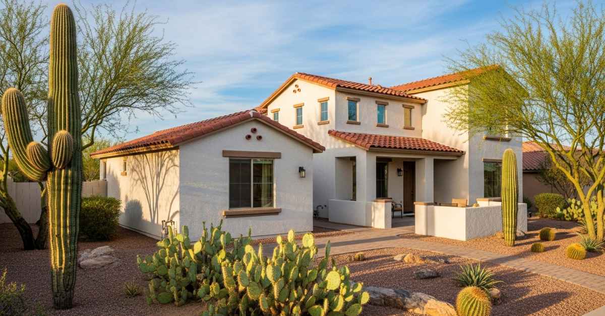 An attached casita on a Scottsdale home