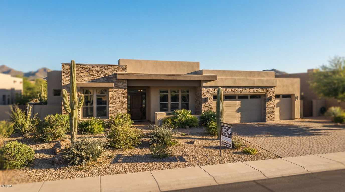 A Scottsdale home for sale with a 3-car garage