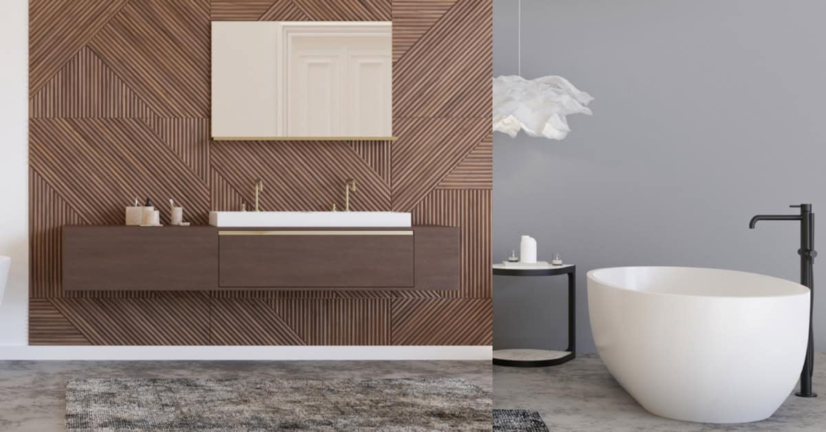 A beautiful remodeled bathroom in a Scottsdale home