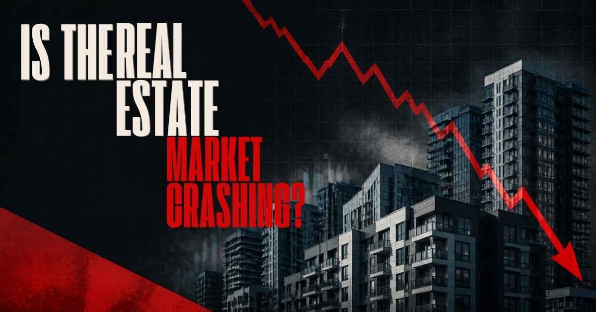 Scottsdale real estate in the background with a question if the market is crashing