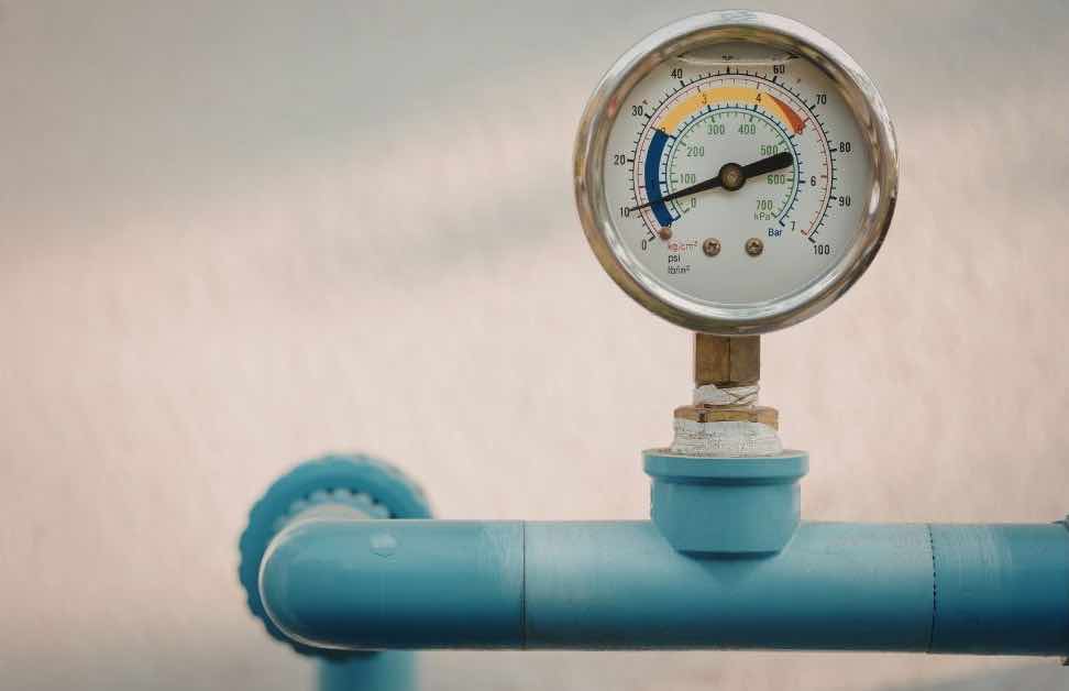 Water pressure guage